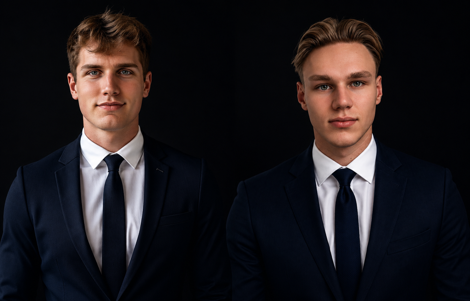 Hugo Leyk and Antoni Mroz, founders of L&M AI Consulting